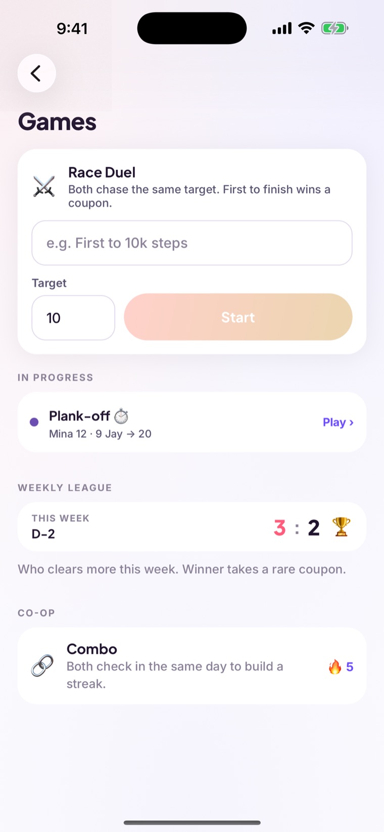 Race, duel and league